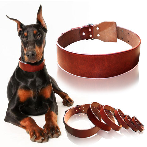 Leather Pet Dog Collars