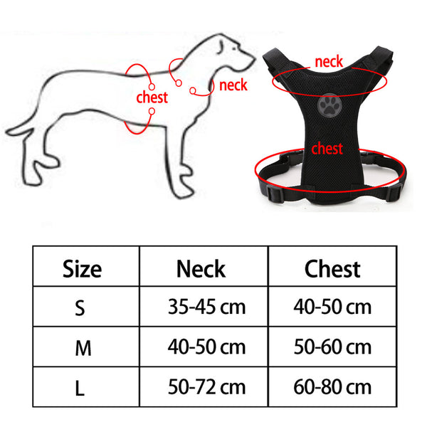 Soft Nylon/Mesh Dog Harness
